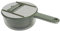 Vegetable Chopper, Food Chopper Versatile Vegetable Cutter, Stainless Steel Potato Slicing Machine, Carrot Cucumber Grater Shredders Vegetable Slicer with Drain Basket for (Green)