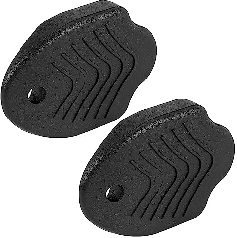 Cpolebev SPD Schuhplatten Abdeckung, StrapazierfäHige Fahrrad Schuhplatten Abdeckung Kompatibel mit SM-SH51 SPD Cleats, 1 Paar