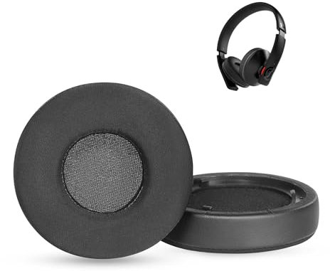 Teufel Airy Ohrpolster für Teufel Airy Headset, Kühlgel-Schaumstoff-Ohrpolster, weiche und langlebige Ersatz-Ohrpolster, Geräuschisolierung, einfache Installation (Schwarz)