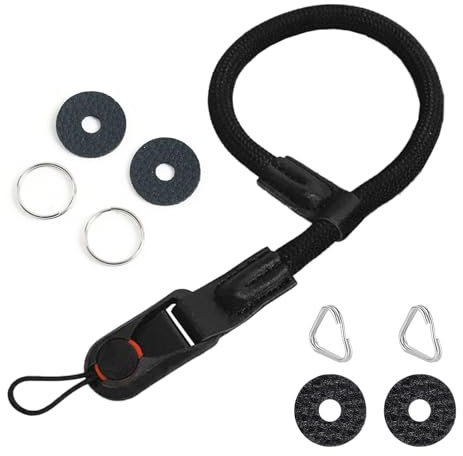 Xumann Camera Wrist Strap Quick Release Set, Nylon Rope Camera Hand Strap for Dslr or Mirrorless