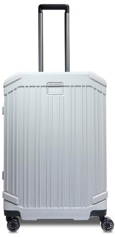 PIQUADRO Trolley medio rigido a quattro ruote con lucchetto TSA