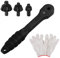 Trapano Chucks Cricchetto Bacchette Chiave a cricchetto 2 in 1 Tenditore a cricchetto per precisione