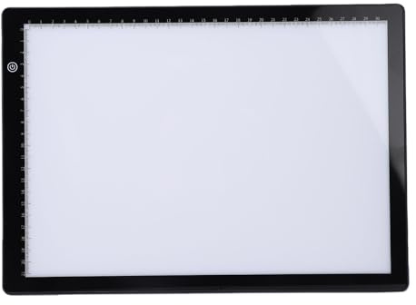 CCYLEZ Dia-Viewer-Lichtbox, Ultradünne -LED-Lichtbox, 3-stufiger Dimm-Diafilmscanner mit Typ-C-Stromversorgung Zum Betrachten von Scan-Dias, Negativen