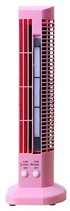 nviusdSJ Ventilatori da pavimento, Ventilatore a torre senza lama da tavolo portatile USB Raffreddatore d'aria for camera letto a basso rumore