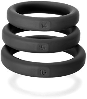 Perfect Fit Xact-Fit Kit Male Sex Toy (Love Rings), 14/15/16 cm