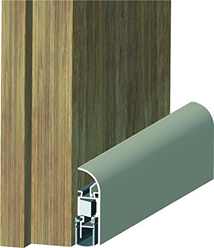 Absenkdichtung Schall-Ex® Applic 1-seitig, L.1055 mm, Alu. silber