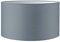 Home Sweet Home Moderno Paralume Bling | cilindro | 40/40/22cm | Grigio | Paralume in tessuto di cotone | per attacco E27 | testato RoHS | per lampada da terra, lampada da parete