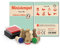 Stemplino Stempelset Polar-Mix - 8 Ministempel aus Holz plus Stempelkissen, Mini Stempel Set Mix mit Robbe, Eskimo, Iglu, Eisberg