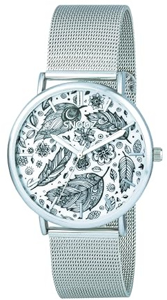 Snooz Men's Quartz Analogue Watch with Stainless Steel Strap Saa1042-79