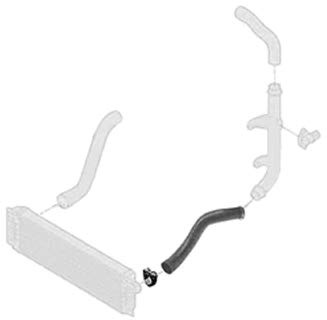 Borg & Beck BTH1128 Turbo Hose To Fit VAG Crafter 2 5TDi 06- BJK BJM