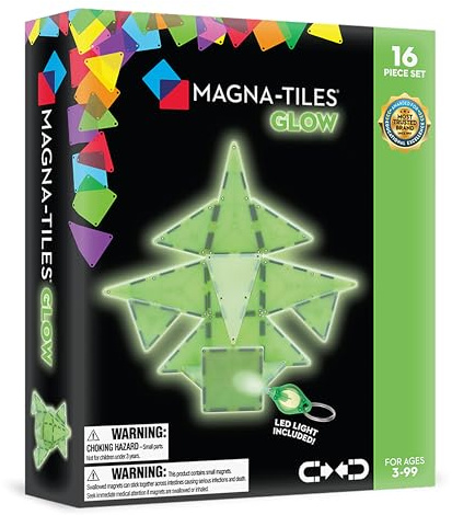 Magna-Tiles - Glow 16 pcs expansion set - (90215)