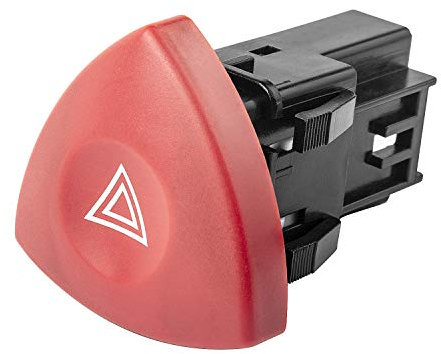 YAOPEI Interruptor Luz Advertencia Peligro para Espace MK4 Laguna MK2 Trafic Vel Vivaro Botón Luces de Emergencia 8200442724