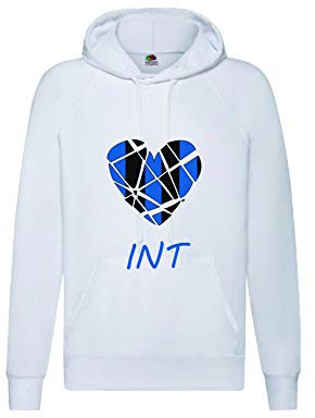 Felpa Ultras Milano Neroazzurra INT interisti Tifosi Calcio Uomo Donna Bambino