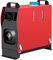 Vevor Riscaldatore d'aria Diesel 12V 5KW Riscaldatore di Carburante, Stazionario Auto, Telecomando con Interruttore LCD, rosso