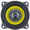 Ground Zero Lautsprecher GZTF 4.0X 200W 100 mm 2 Wege Koax passend für FIAT Punto 2 188 1999-2007 Türen hinten