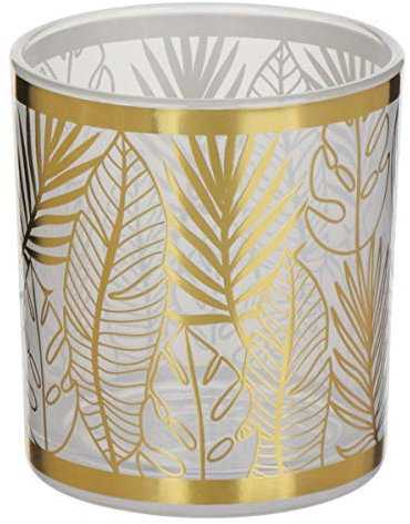 Yankee Candle Glass Votive Candle Holder, Gold, 7.3 cm