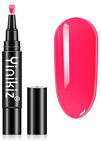 Uposao One Step UV Nail Polish - 3 in 1 UV Gel Nail Polish Pen for Home & Professional Manicure