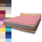 JONA SLEEP Topper-Bezug (180x200 cm) Topper Spannbettlaken Boxspringbett aus Baumwolle - Öko Tex - Bettlaken für einfaches Beziehen (mattrose, 200 x 200 cm)