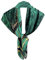 prinfantasy Seidentuch 90 x 90 Cm Geschenk Schwester Tuch Damen Elegant Seidenschals Damen Seide Leicht Seidentuch Silk Schal Halstuch Tuch Geschenk Frauen M090030