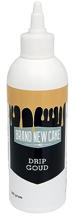 BrandNewCake® Drip Gold 180g - Perfekte Tortendekoration - Einfache Anwendung für beeindruckende Drip Cakes