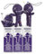 Voodoo Puppe Buckelige Verwandtschaft 3er-Pack Voodoo Doll to go Voodoo-Doll imaginäre Strafen für nervige Schwiegereltern und andere Lieblingsmenschen Geschenk im Karton 5 x PRYM Stecknadel