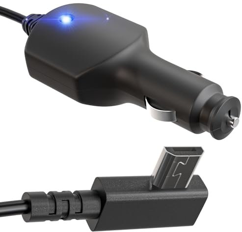 Power Cord for Garmin Dash Cam, Micro USB Power Cord Replacement for Garmin Dash Cam 45 46 47 55 56 57 65W 66W 67W Live Mini Mini2 GPS Dezl OTR1000 OTR800 RV 1090