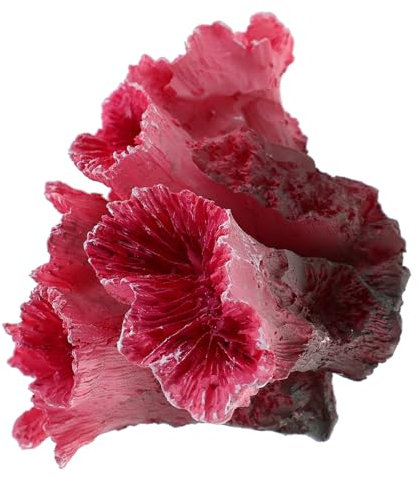 BESPORTBLE 2 Stücke Fisch Tank Gefälschte Pflanze Dekorationen Künstliche Korallen Riff Aquarium Ornamente Unterwasser Landschaft Für Süßwasser Und Tanks