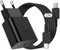 45W Super Chargeur Rapide,2M USB Type C Cable Chargeur Ultra Rapide Chargeur Compatible S25/S24/S23/S22/S21 Ultra/S20/S20+/Note 20/10/9/A73/A53/A52/S10/S9,Adaptateur Type C