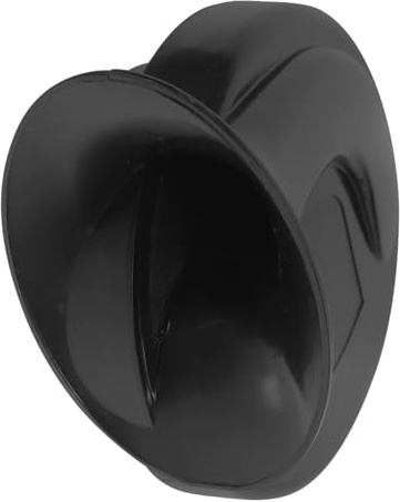 SOLUSTRE Leichte Signalhorn aus Installation Motorrad Kunststoff Motorradhupe Einfache in Robustes Laute Ersatzhupe Elektrisches Schwarz und Roller