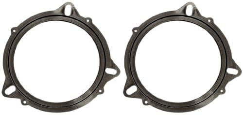 Paire de supports avant ou arrière pour haut-parleurs de 100 mm pour BMW Série 1, série 2, série 3, série 4, série 5, série 6, série 7, série 8, BMW Clubman, Countryman, Tesla Model 3/ Model Y (voir