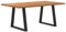LAPOOH Esstisch Hellbraun 180x100x74 cm Massivholz Eiche Rechteckig, Küchentisch, Esszimmertisch, Dining Table, Kitchen Table, Esszimmer Tisch, Sitzecke, Essen Tisch -3304397