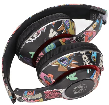 KIMISS Cuffie da Gioco Wireless con Surround 7.1 con Luci Colorate - Cuffie HiFi Stabile da 20 Hz a 20 KHz da Gioco Wireless LED a Bassa Potenza - Microfono con Cancellazione del Rumore