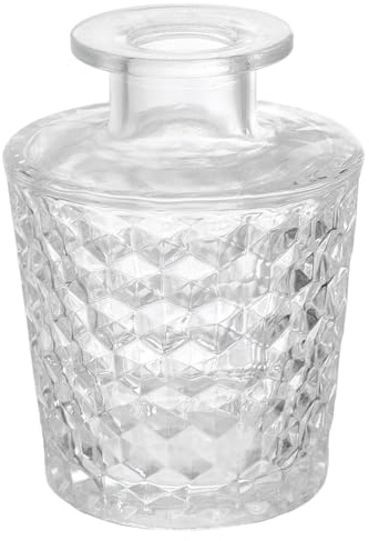 WEKADRIN Aromatherapy Container Glass Diffuser Bottle 100Ml Empty Refillable Jar for Reed Diffuser Sticks and Perfume Oils