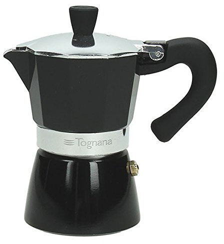 Tognana Caffettiera 2 tazze Grancucina Coffee Star 1GRI Grigio