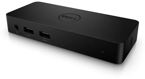 DELL Dual Video USB 3.0 D1000 USB 3.0 (3.1 Gen 1) Type-A Nero