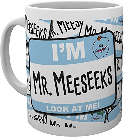 GB eye Rick and Morty Look at Me Tasse, Holz, mehrfarbig, 15 x 10 x 9 cm