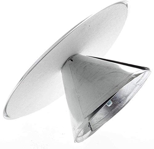 SIDCO Kaminlochdeckel Kaminlochabdeckung Kamin Deckel Abdeckung Maueröffnung 100-150mm