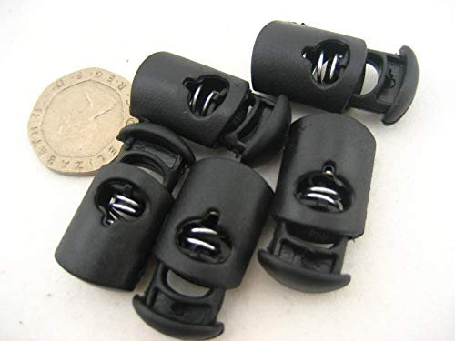 VOMONO 10pcs Toggles Cord Adjusters Orbs Spring Loaded Cord Locks Rope Lock
