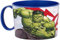 ALMACENESADAN 2242 ; tasse micro-ondes Aven. Capacité 350 ml. Produit en plastique réutilisable. Sans BPA.