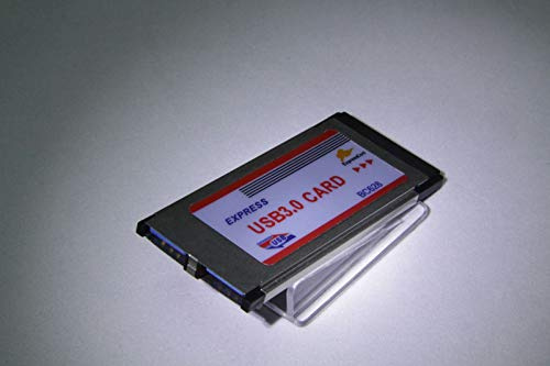 SM-PC®2port USB 3.0 Express Karte 34mm -Slim Design- PCMCIA Notebook#891