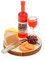 Odoria 1/24 Miniatur Essen und Trinken Wein und Käse Puppenhaus Küche Lebensmittel Zubehör