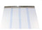 PVC Streifenvorhang, Lamellenvorhang 300x3mm 1,50 m breit, komplett vormontiert, transparent, als optimaler Wind und Wetterschutz (Höhe 3,00 m)