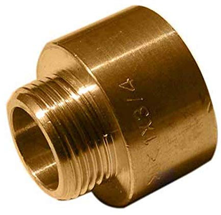 Vds Manicotto Ridotto Maschio/femmina Ottone Giallo 1x11/2