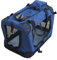 YATEK Hundetasche Faltbare Transportbox, Hundetransportbox mit seitlichen und oberen Taschen, mit hoher Sichtbarkeit, Komfort und Sicherheit für Ihr Haustier. (Größe S (49,5 x 34,5 x 35cm))