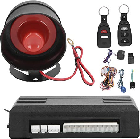 Keyless Entry Alarmsystem, Auto Alarm Sicherheitssystem APP Bluetooth Control Remote Start Keyless Entry Universal für DC12V SUVs Limousinen