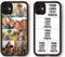 Mobile Stuff Personalised Phone Case for iPhone 11, Shockproof TPU Bumper back Custom Cover Collage Your Own Photo 11-6.1 Inch, Personalize with Five Image Layout B