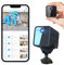 Mini cámara, cámara de vigilancia Exterior, cámara de vigilancia 4G, vigilancia con batería 2K en el Interior, Tarjeta SIM de transmisión en Vivo, Detector de Movimiento por Radar de visión Nocturna