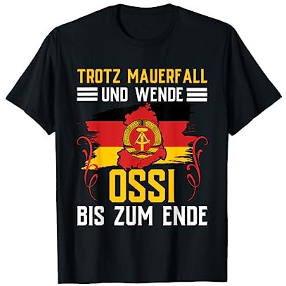 Ossi Geschenk Frauen DDR Männer Ostdeutschland NVA Osten T-Shirt