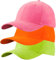 4sold (3 Stück) Baseball Cap für Männer Frauen 100% Baumwolle Baseball Cap Sport Casual Einfarbig Sonnenhut Hüte Messing Polo Stil Klassisch, Farbset 5, One Size
