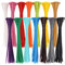 700pcs 8 Coloured Cable Ties, 200mm x 2.5mm Nylon Zip Ties Multi-Purpose Plastic Tie Wraps Secure Self-Locking 14 Colors Cable Zip Ties for Home, Garden, Office, DIY